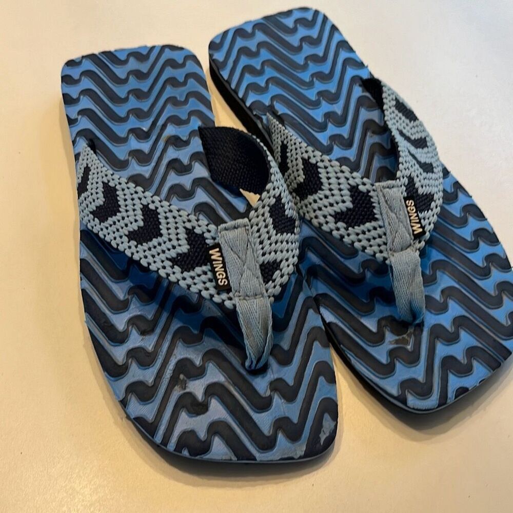 Vintage Wings Flip Flop Sandal Men 10